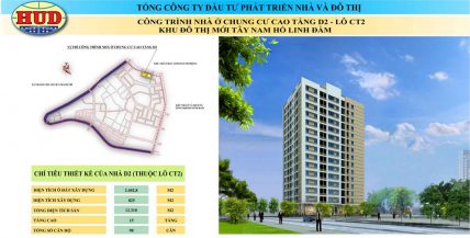 Căn B 97,65m2 chung cư D2 CT2 Tây nam linh đàm