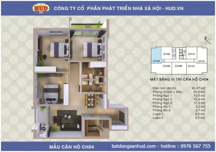 Phân phối độc quyền chung cư A1CT2 Tây Nam Linh Đàm giá rẻ