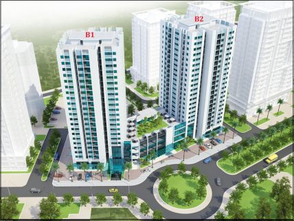 Mở bán chung cư B1B2 CT2 tây nam linh đàm giá rẻ