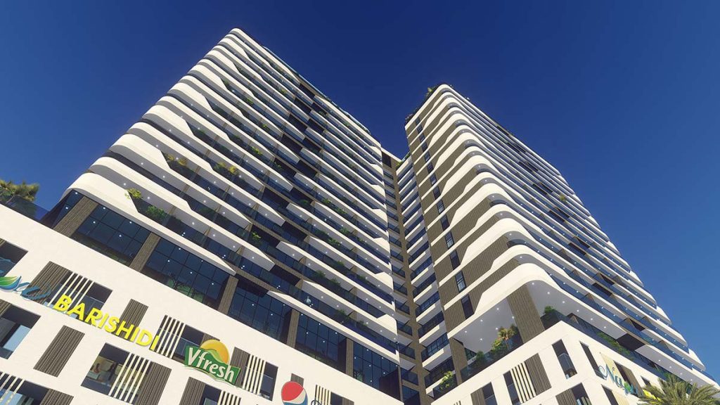 phối cảnh shophouse ha noi phoenix tower