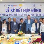Hưng Ngân Group ký kết hợp đồng thực hiện dự án KĐT & DV phía Tây TT Chờ