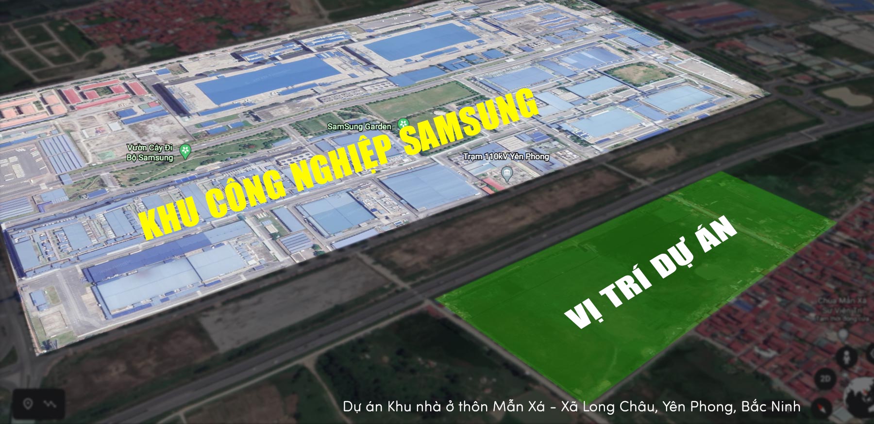 Bán đất nền cạnh khu công nghiệp Samsung Yên Phong