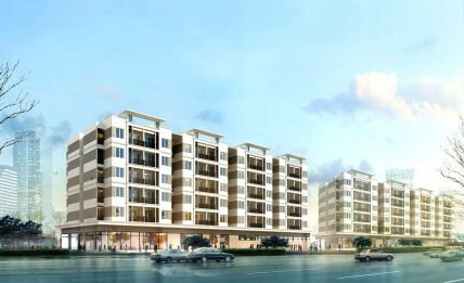 Nhà ở xã hội CT-08 tại dự án khu đô thị mới Thanh Lâm - Đại Thịnh 2