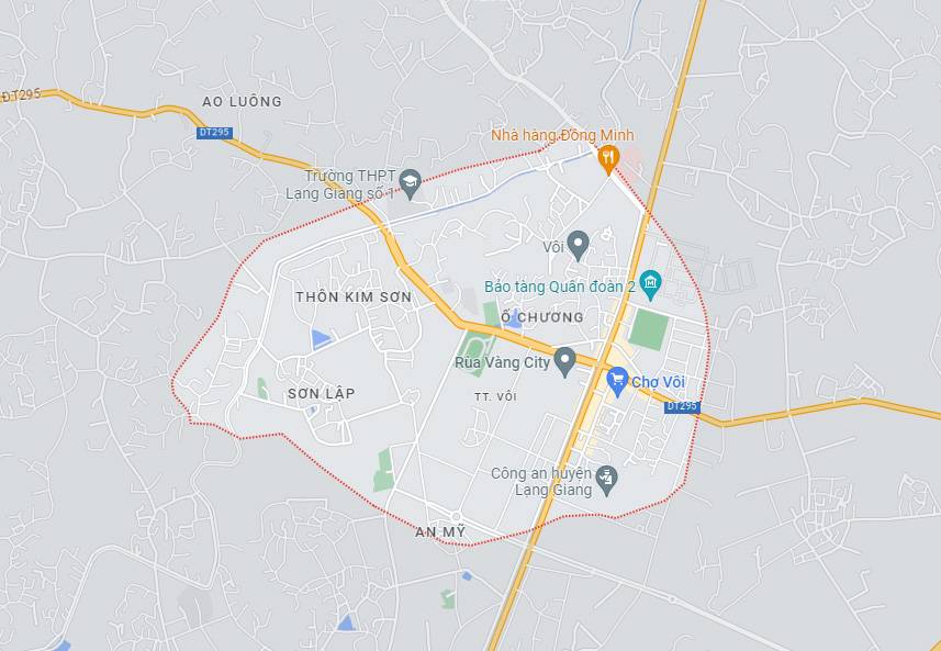Bắc Giang Phê duyệt điều chỉnh Quy hoạch TT Vôi, Lạng Giang đến năm 2035